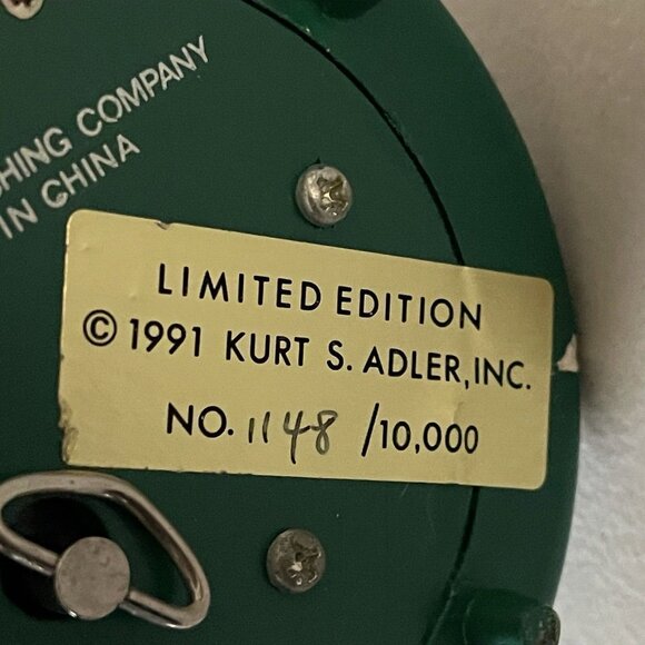 Nutcracker Kurt Adler Norman Rockwell Santa A Drum For Tommy Limited Edition Vtg - Picture 15 of 16